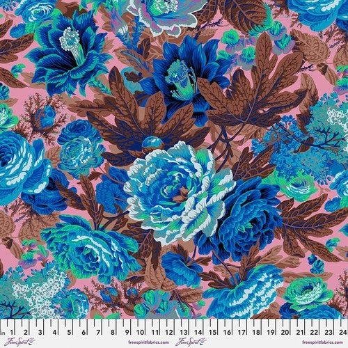 February 2023 by Kaffe Fassett - Floral Burst - Cool
