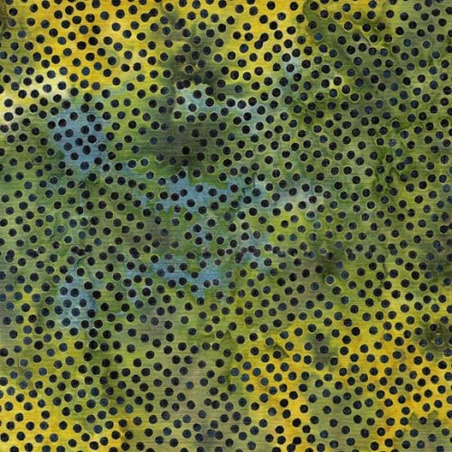 Island Batik - Spots-Green Gecko
