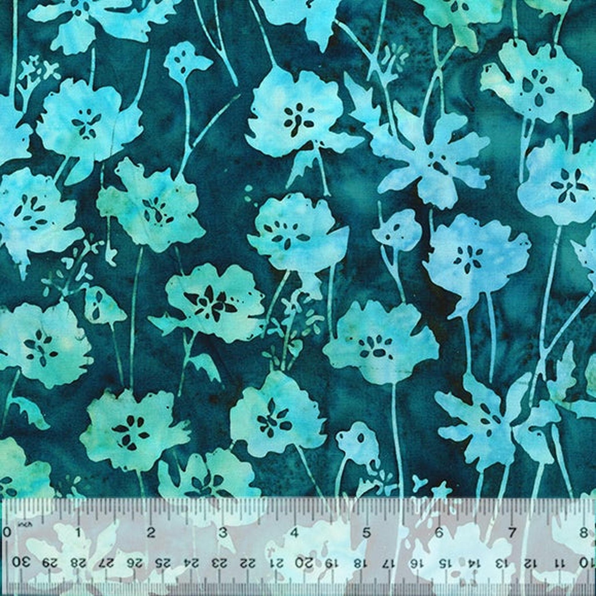 Juniper by Windham Fabrics - Orchids: Teal