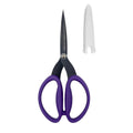 Karen Buckley 7-3/4in Large Micro-Serrated Non-Slip Scissors w/Protective Cover