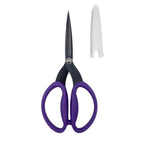 Karen Buckley 7-3/4in Large Micro-Serrated Non-Slip Scissors w/Protective Cover