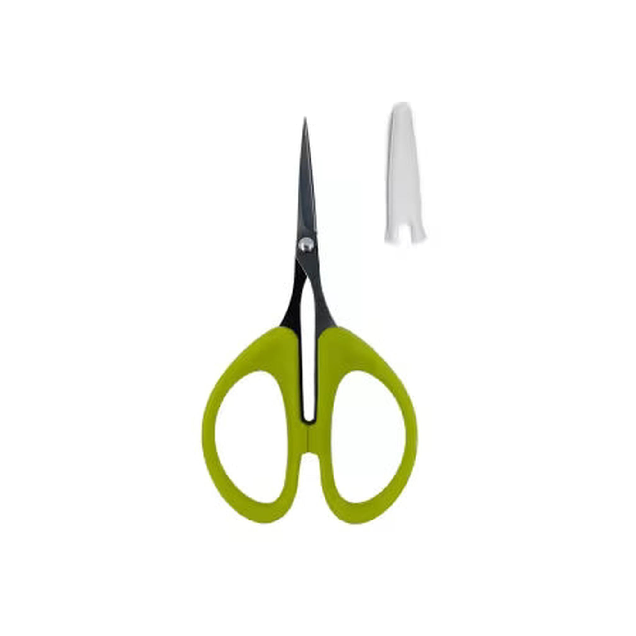 Karen Buckley Perfect Scissors Green 4-3/16in Small Micro-Serrated Non-Slip Blade