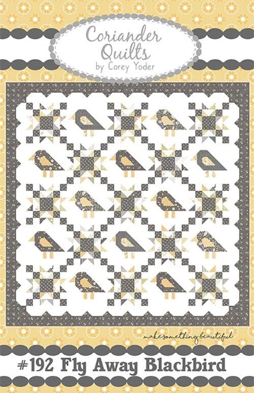Pattern:  Fly Away Blackbird  72"  72" Charm Friendly