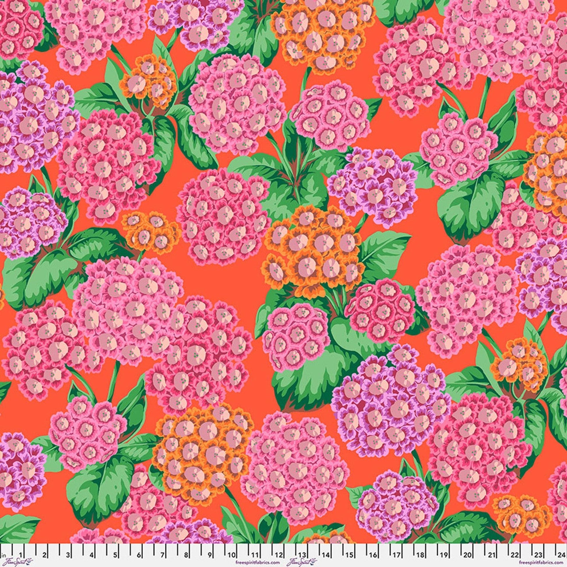 Kaffe Fassett August Collective - Alpines - Red