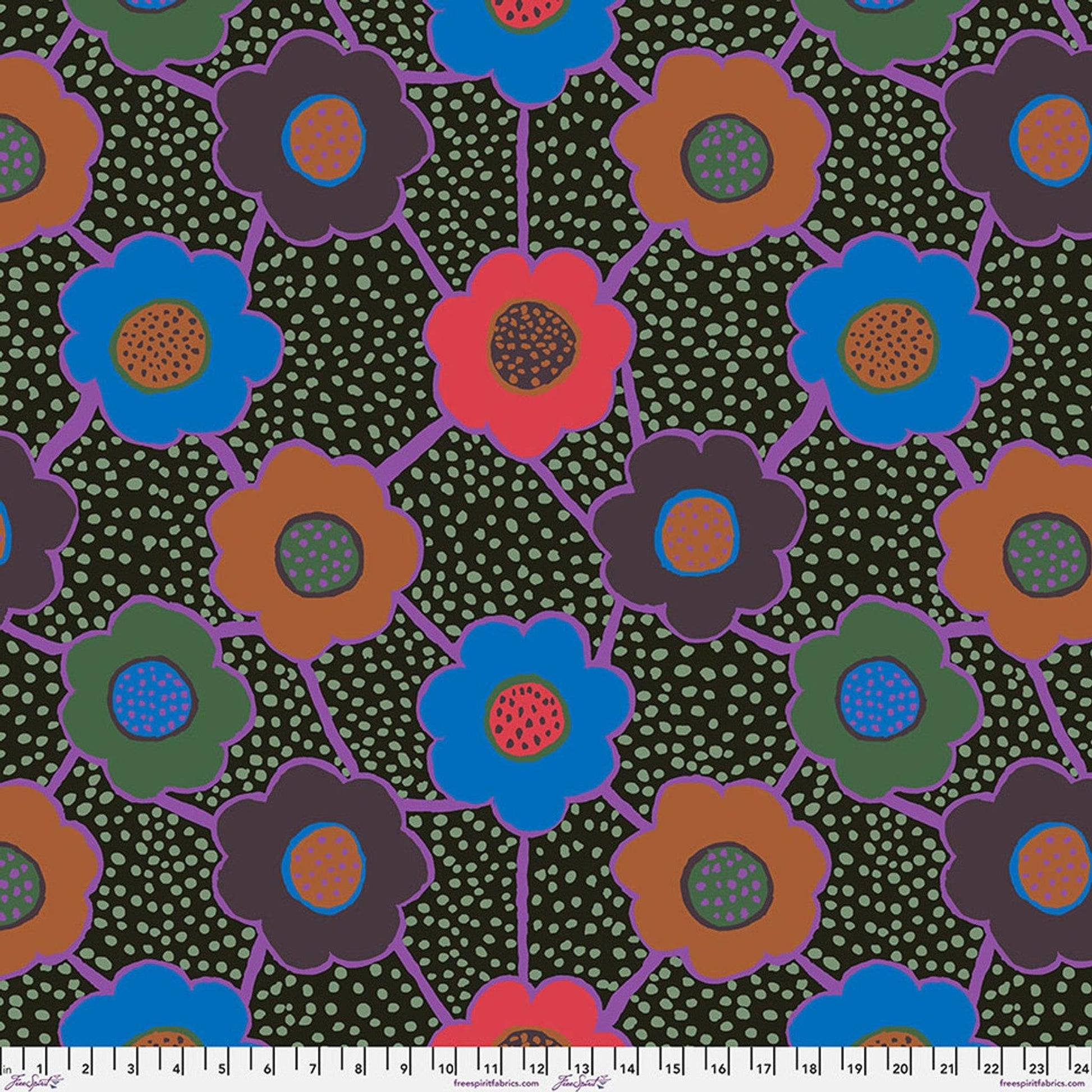 Kaffe Fassett August Collective - Floral Connections - Dark