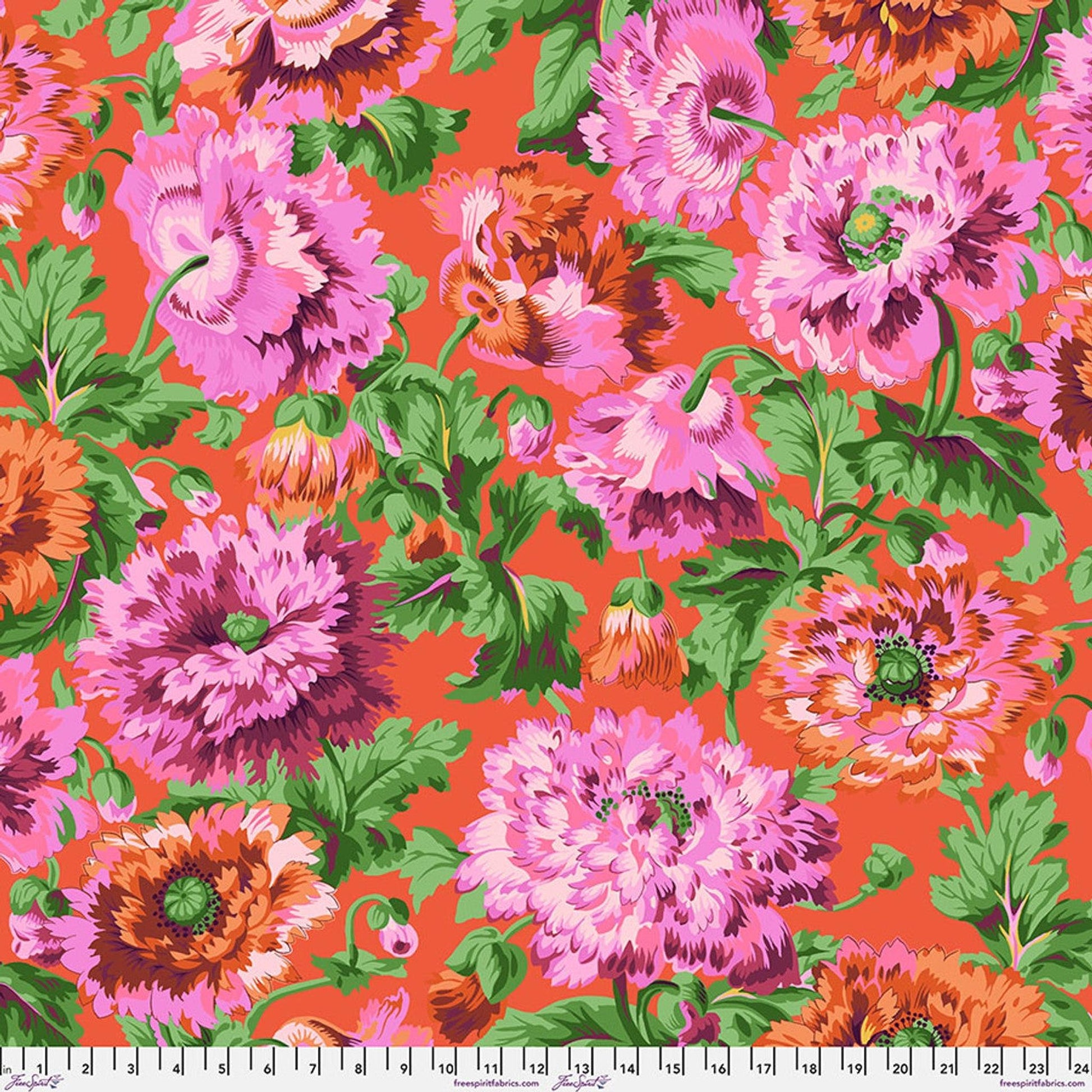 Kaffe Fassett August Collective - Rosemary - Red