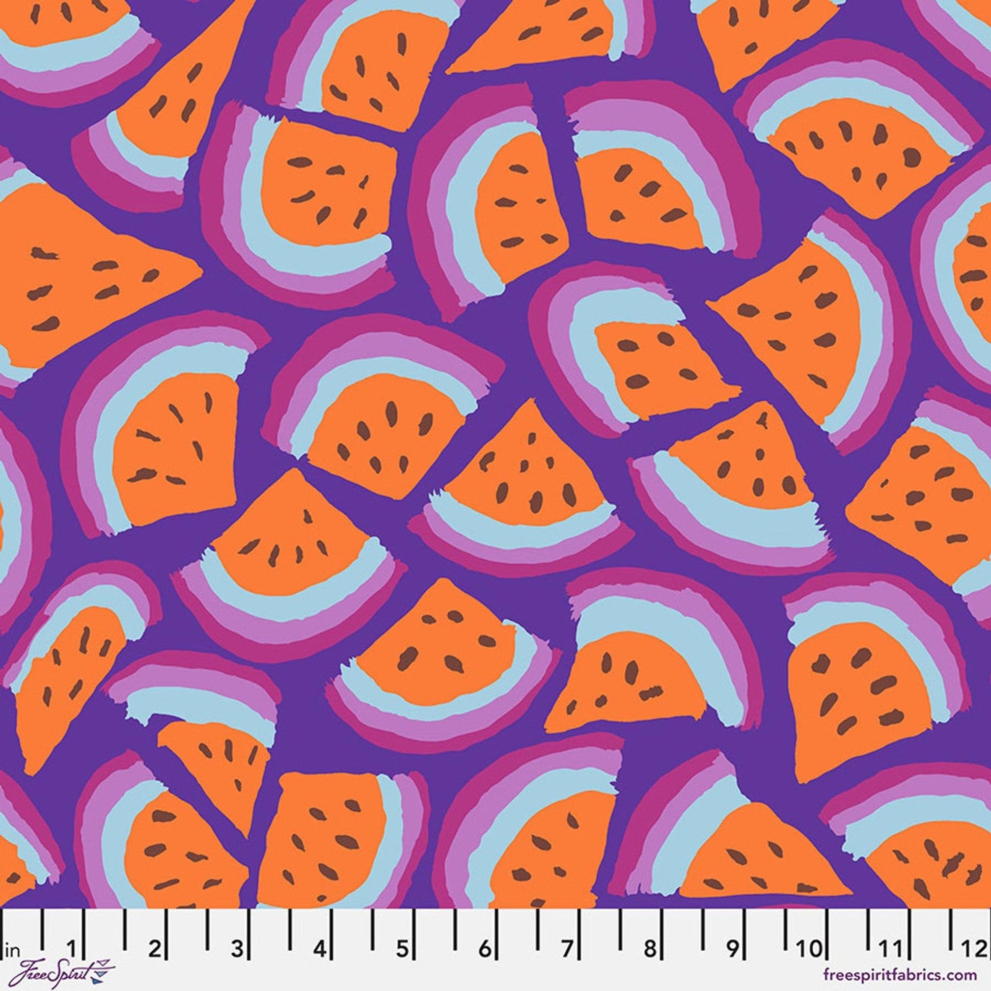 Kaffe Fassett August Collective - Slice - Purple