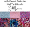 Kaffe Half Yard Bundle - Bold Leaves
