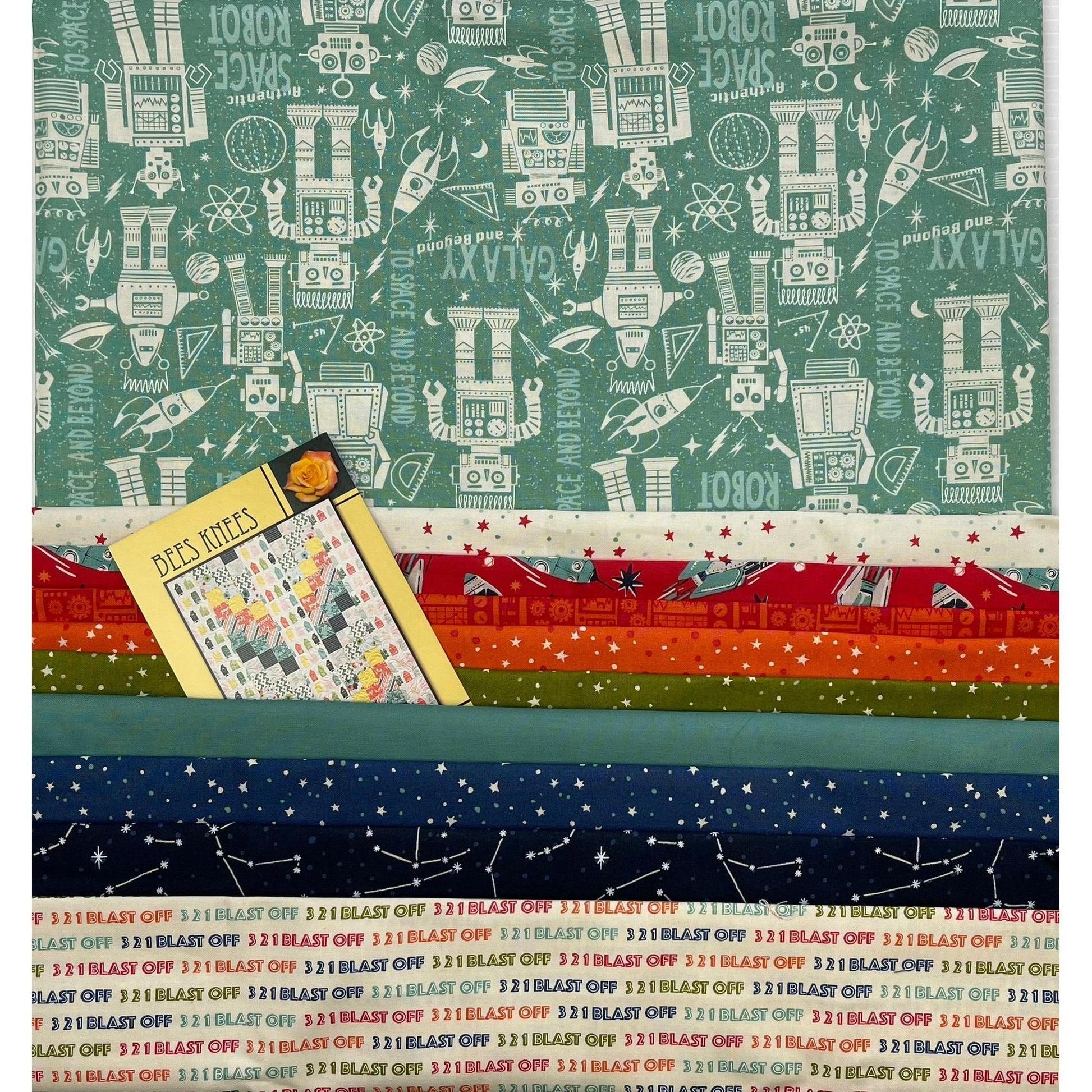 Kit: Bees Knees - 56" x 72" - Includes Pattern | Multiple Colorways