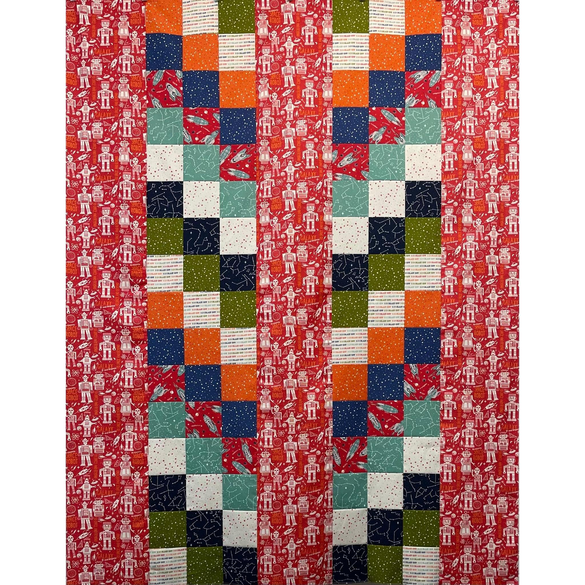 Kit: Bees Knees - 56" x 72" - Includes Pattern | Multiple Colorways