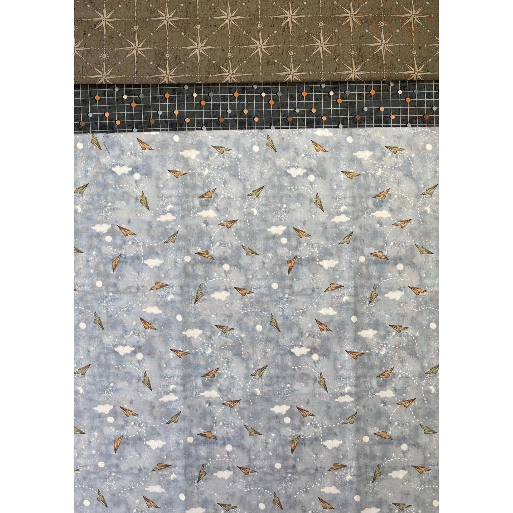 Kit: Burrito Pillowcase - Great Adventure (pattern included)