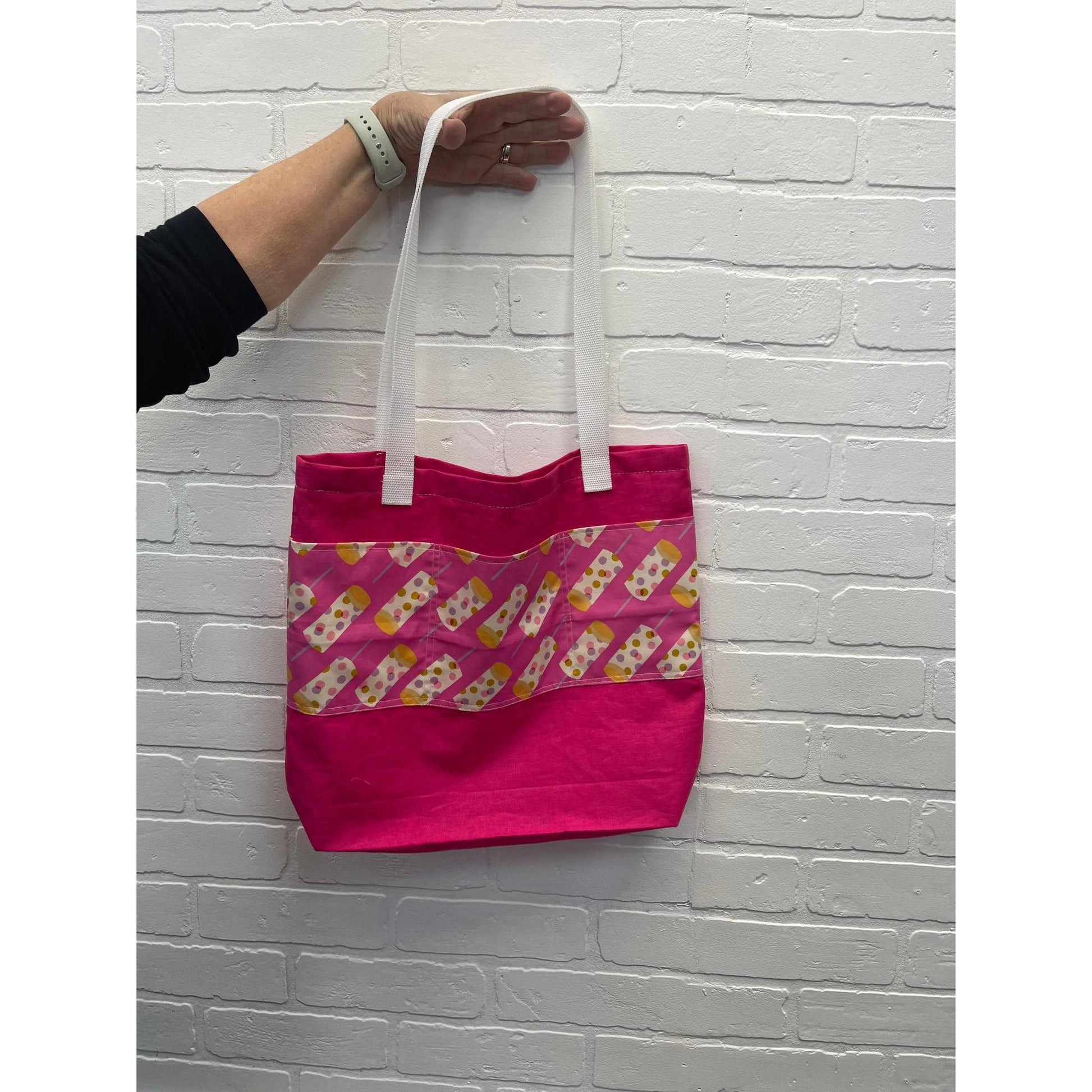 Kit: Canvas Tote by Art Gallery - Multiple versions (pattern included)