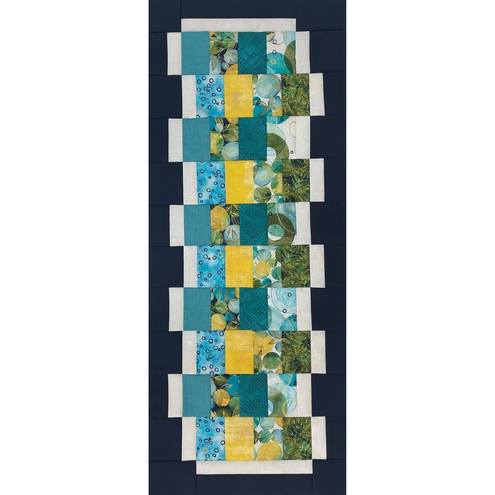 Kit: Cha Cha Cha Table Runner in Mediterranea (14 1/2" x 35 12") | Pattern Sold Separately