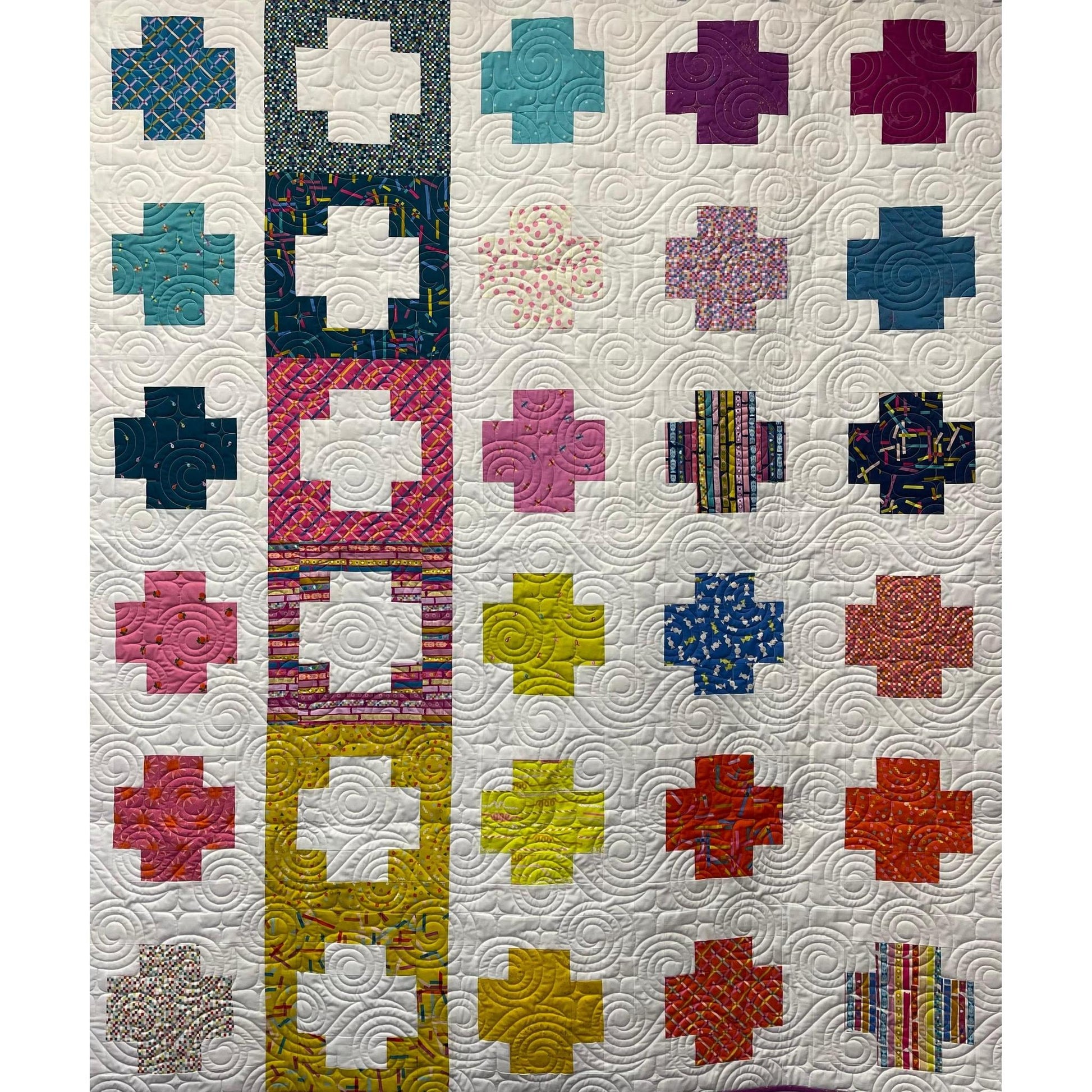 Kit: Chelsea Crosses in Washi Plus - 60" x 72"