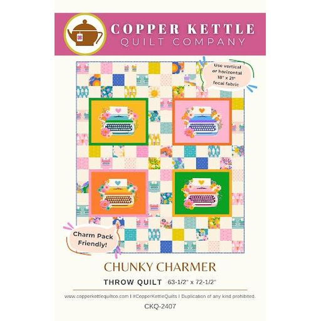 Kit: Chunky Charmer Quilt - Best Day Ever - 63 1/2" x 72 1/2" (Pattern included)