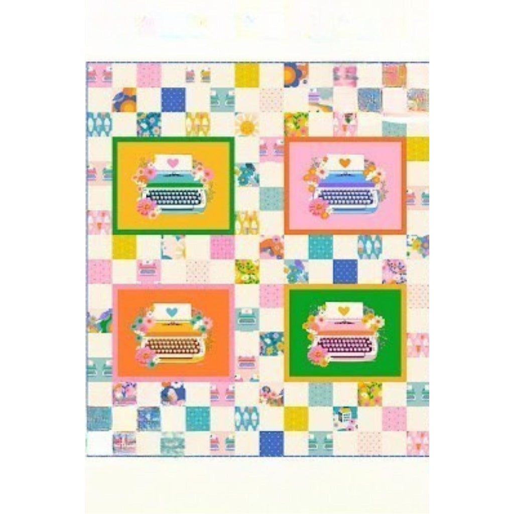 Kit: Chunky Charmer Quilt - Best Day Ever - 63 1/2" x 72 1/2" (Pattern included)