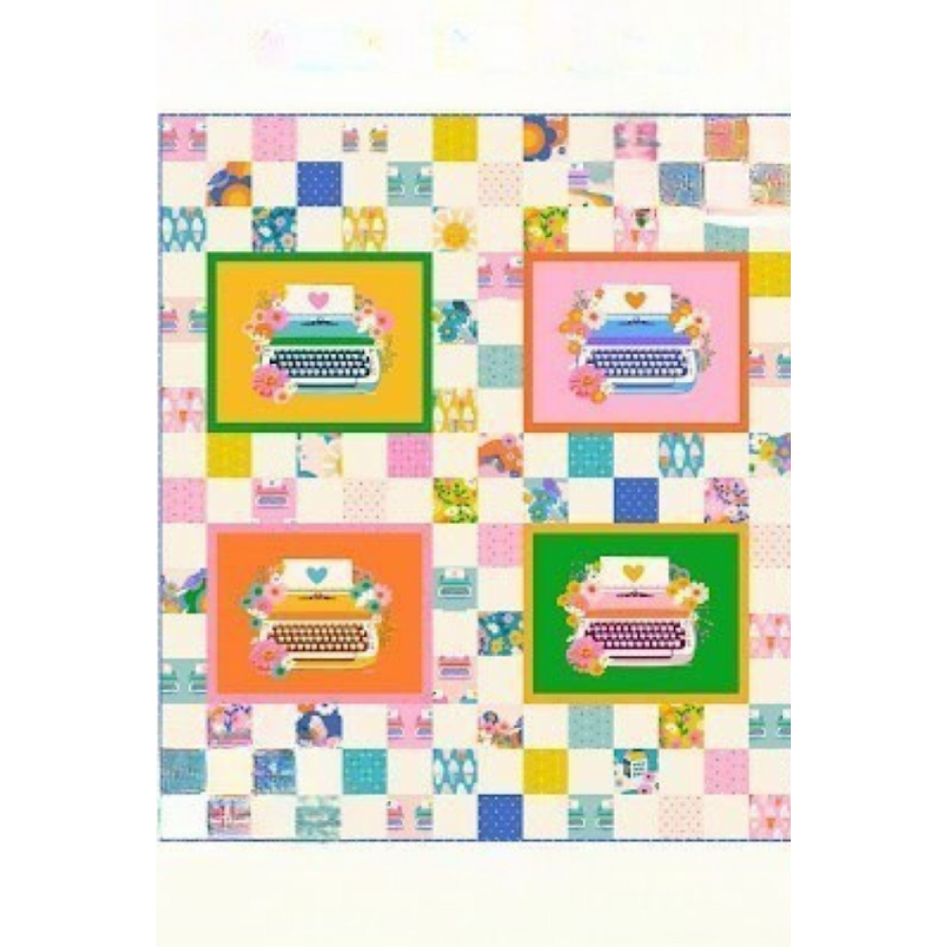 Kit: Chunky Charmer Quilt - Best Day Ever - 63 1/2" x 72 1/2" (Pattern included)