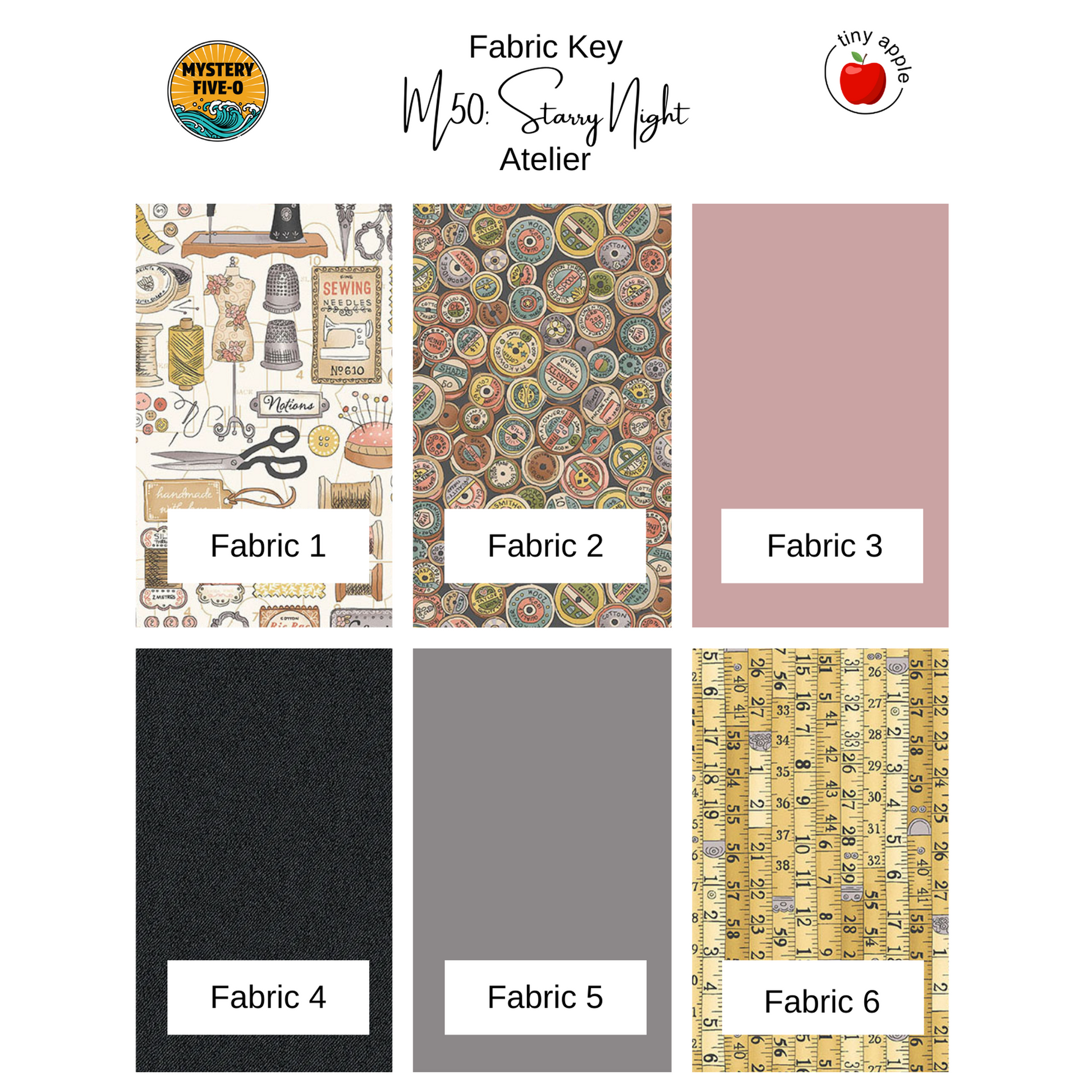 Kit: M50 Starry Night | Atelier (Pattern Included)