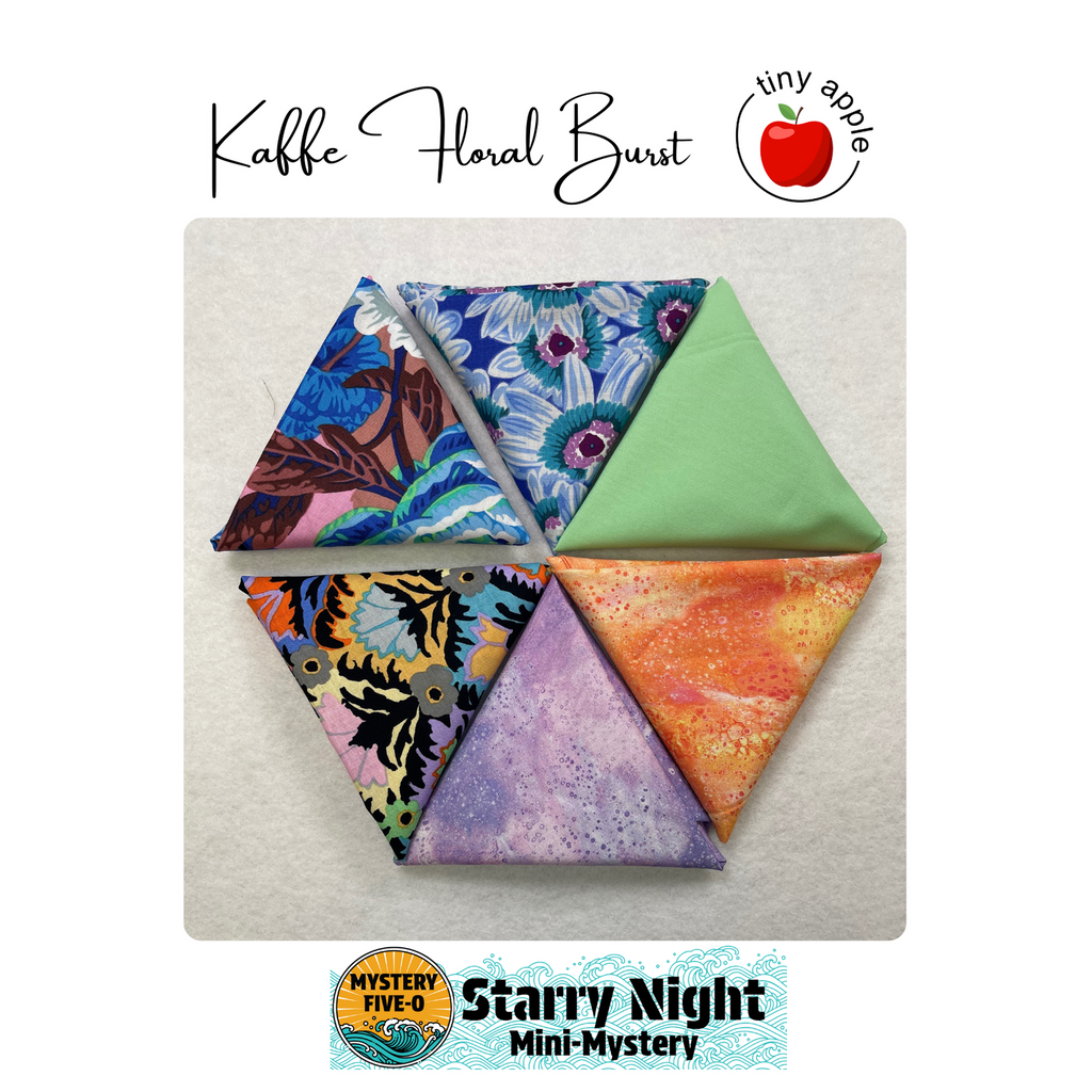 Kit: M50 Starry Night | Kaffe Floral Burst (Pattern Included)