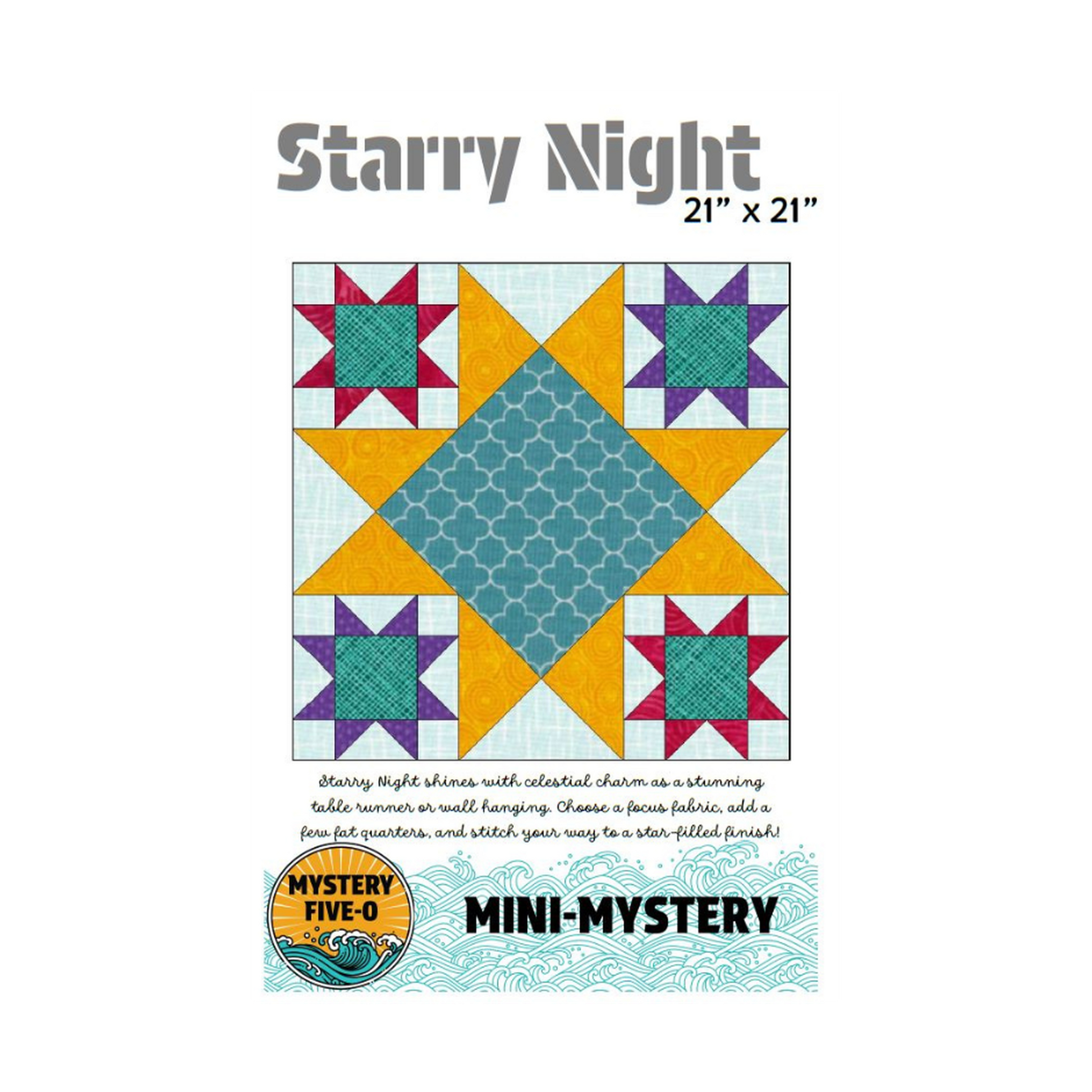 Kit: M50 Starry Night | Kaffe Garden Party (Pattern Included)