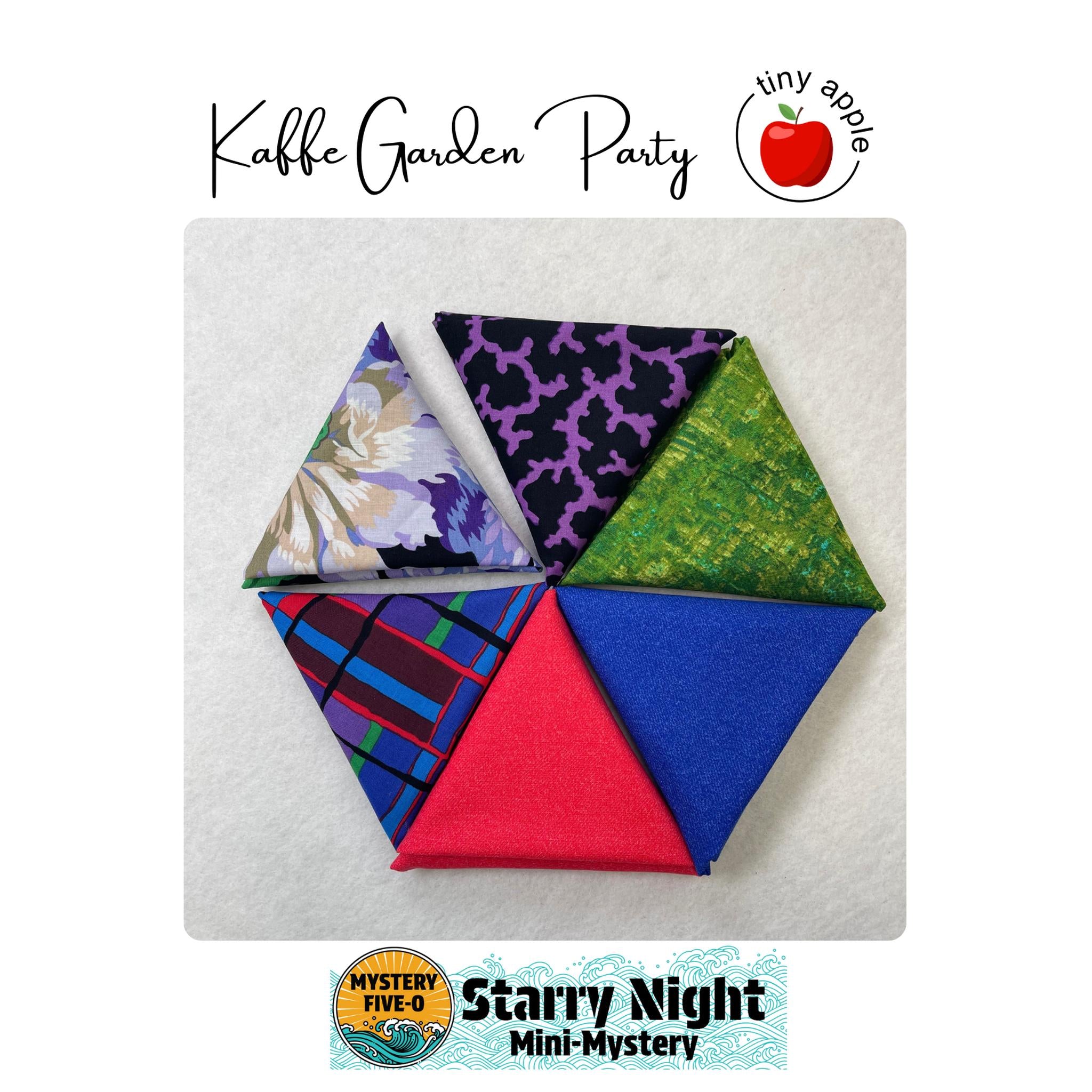 Kit: M50 Starry Night | Kaffe Garden Party (Pattern Included)