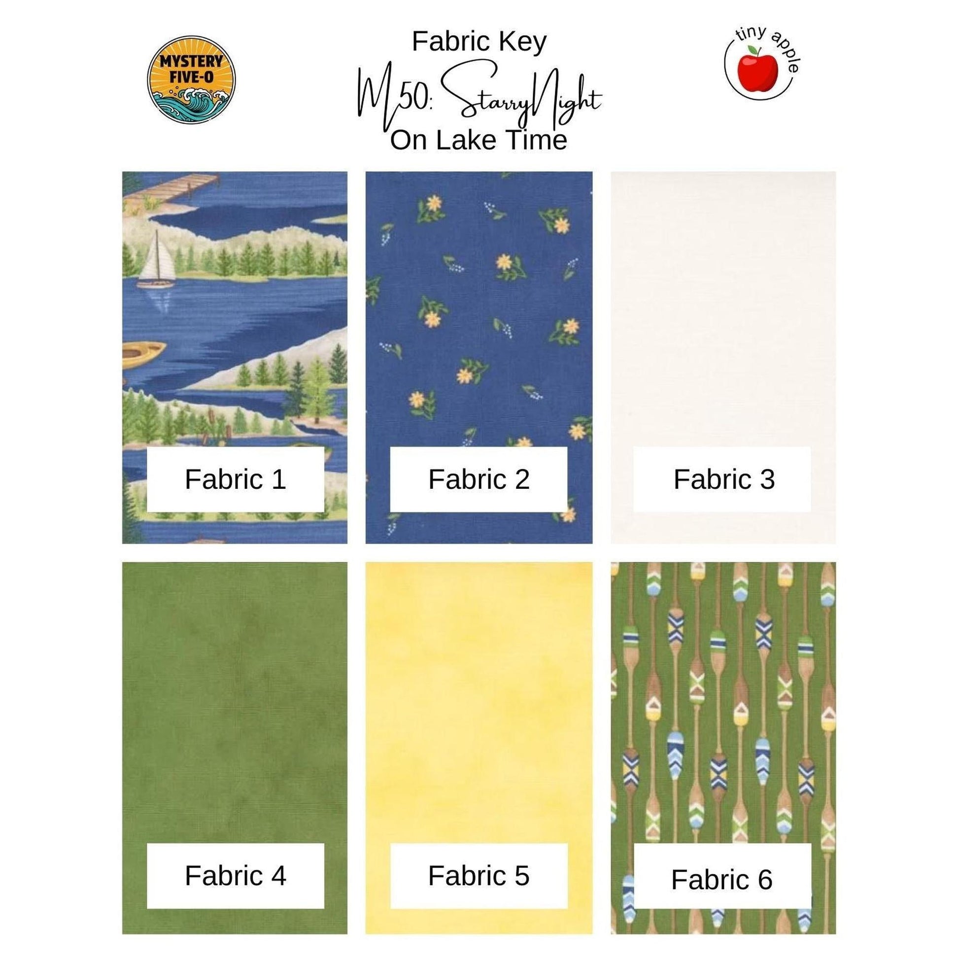 Kit: M50 Starry Night | On Lake Time 2 (Pattern Included)