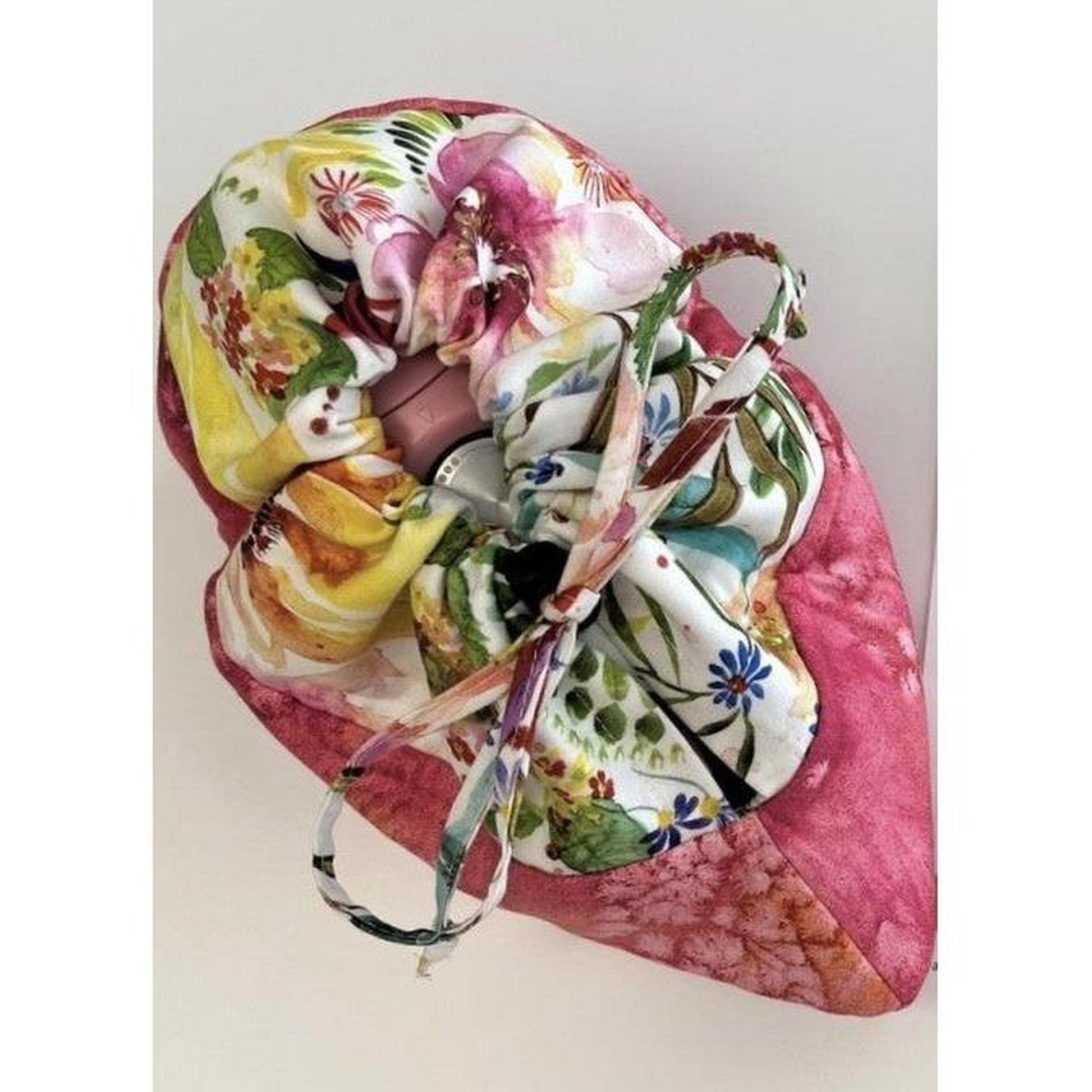 Kit: Mini Iron Storage Case - Alison Glass Magenta Chrysanthemum - Pattern Sold Separately