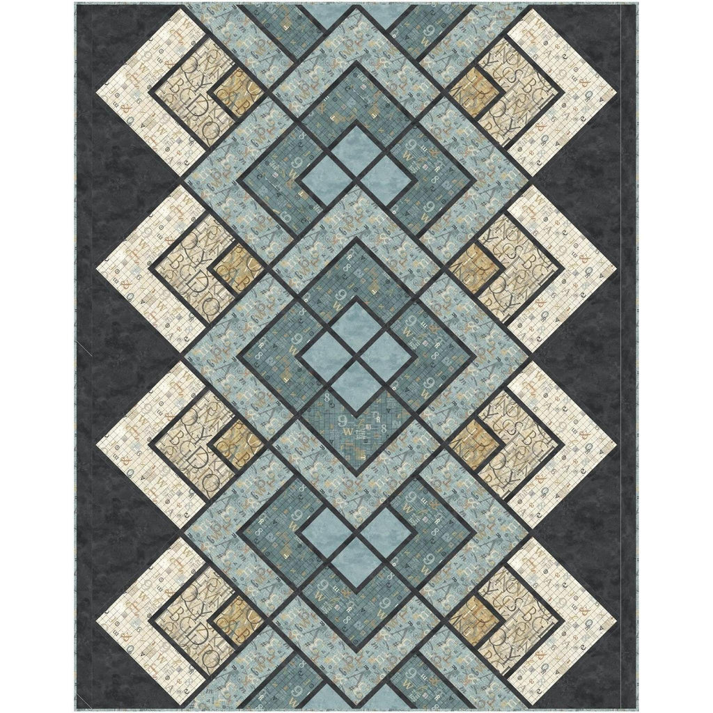 Kit: Modern Lace - My Type (54 3/4" x 67 3/4") Pattern not included