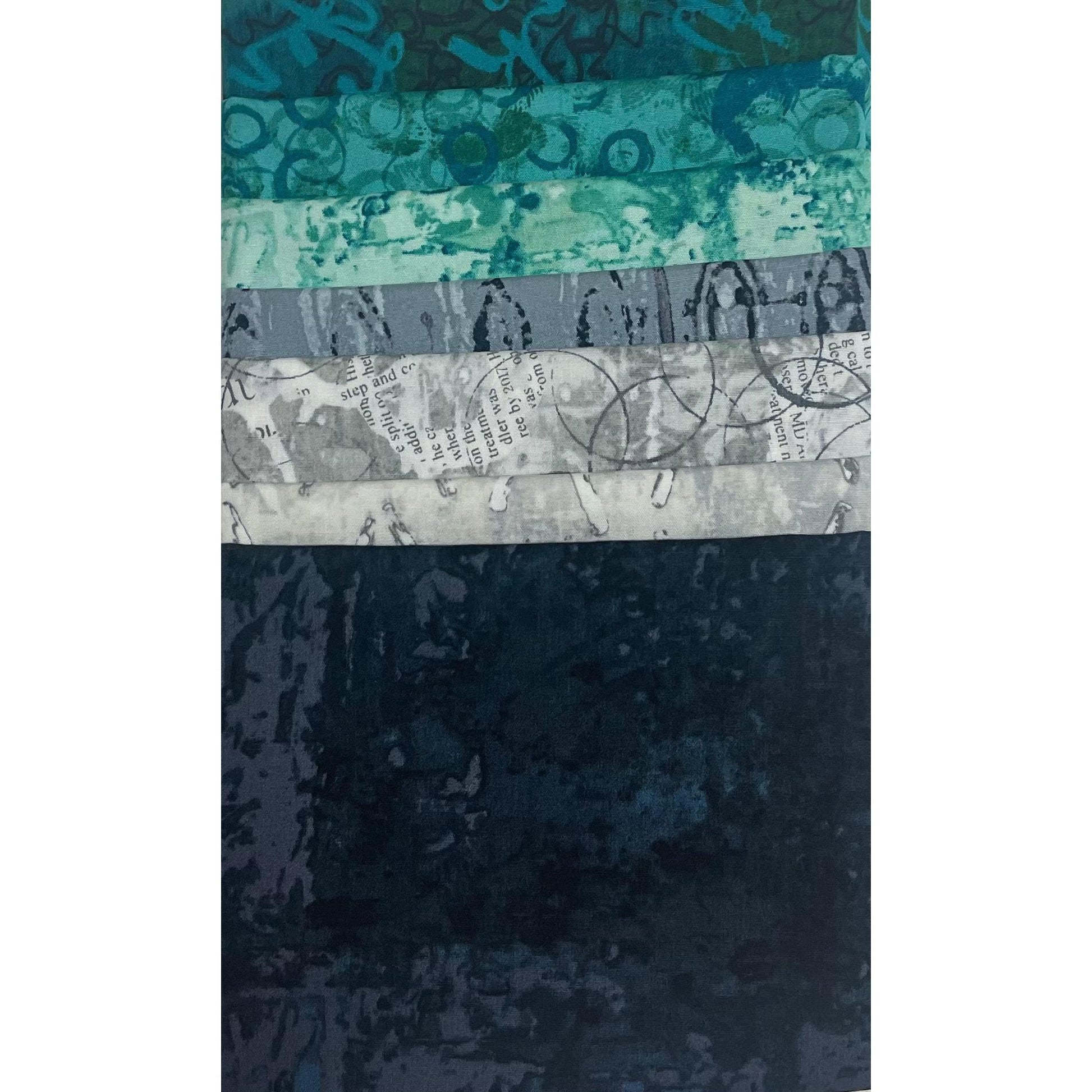 Kit: Monorail Table Runner Storyboard Cool (pattern not included)