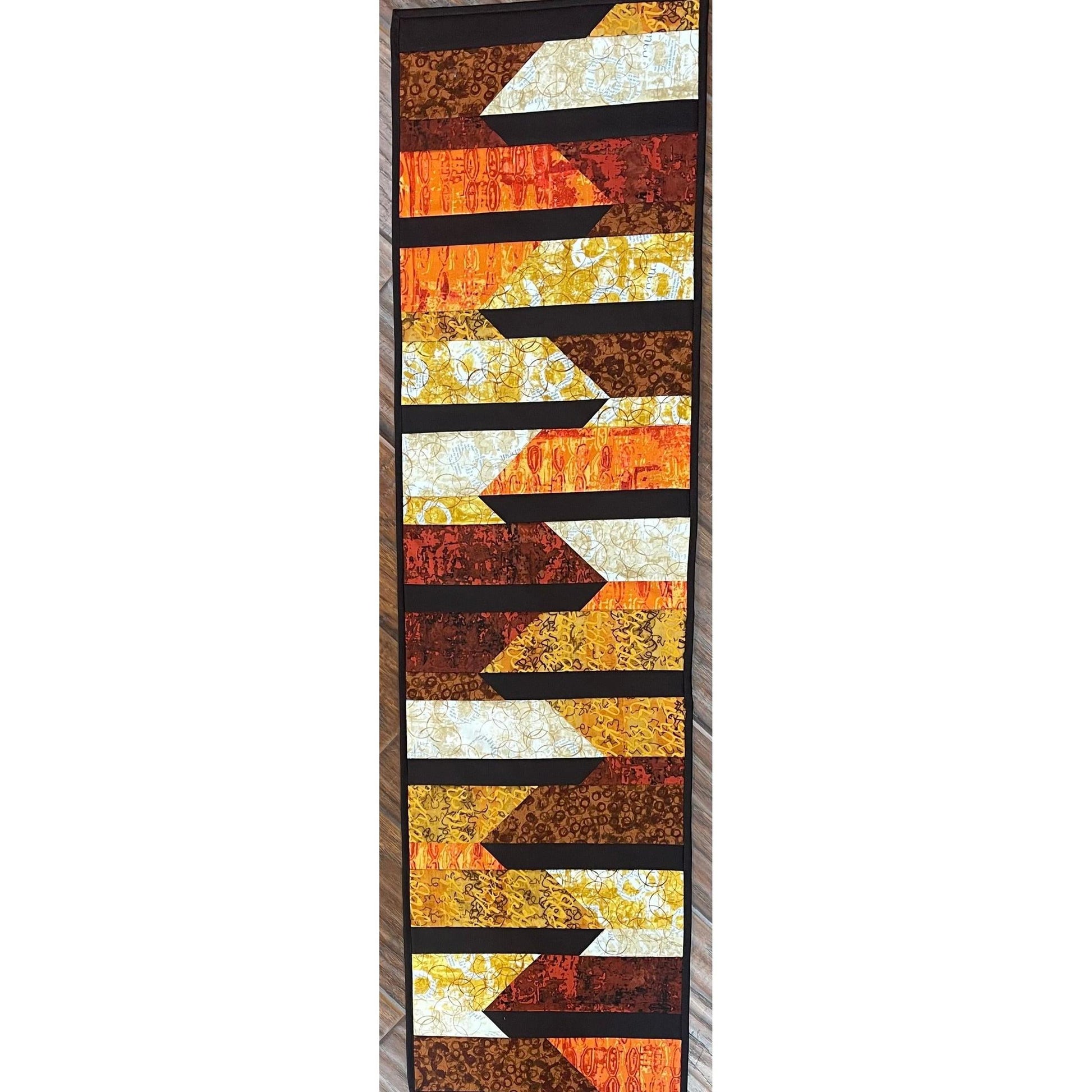 Kit: Monorail Table Runner Storyboard Warm (pattern not included)