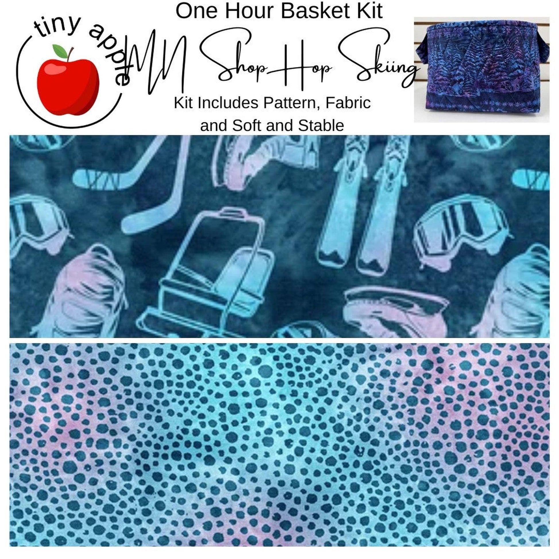 Kit: One Hour Basket - AMNSH 2025 Skiing - Includes Soft and Stable