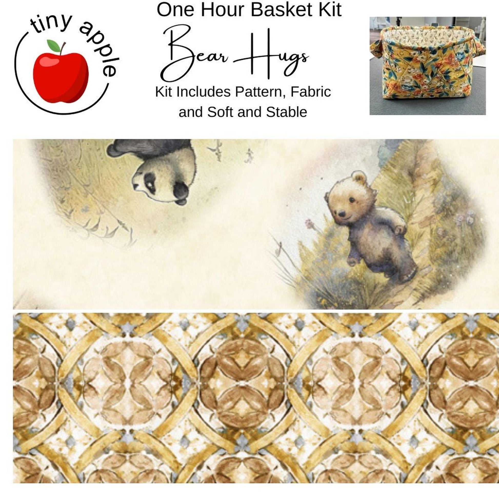 Kit: One Hour Basket - Bears