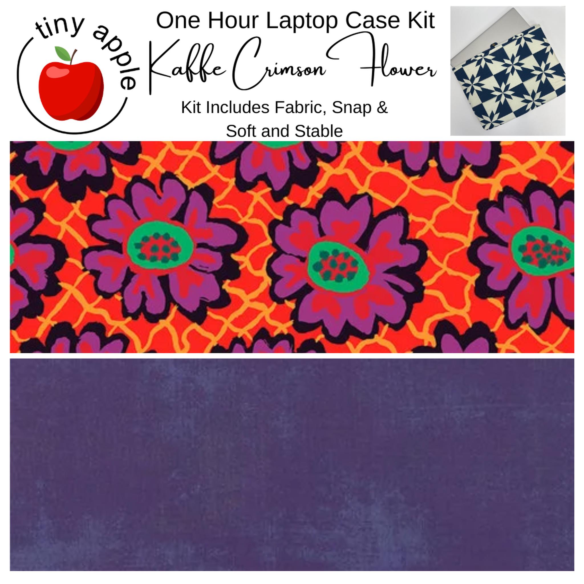 Kit: One Hour Laptop Case - Kaffe Crimson