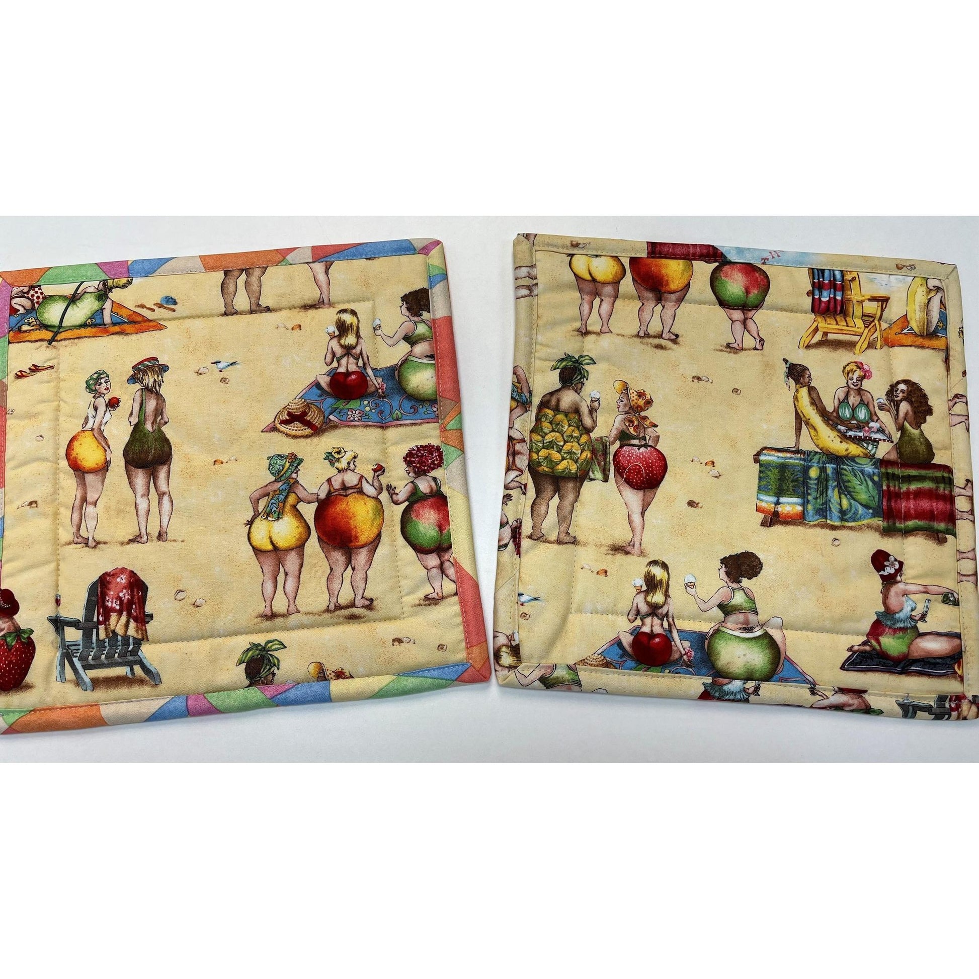 Kit: Potholders - Fruit Ladies (makes 2)