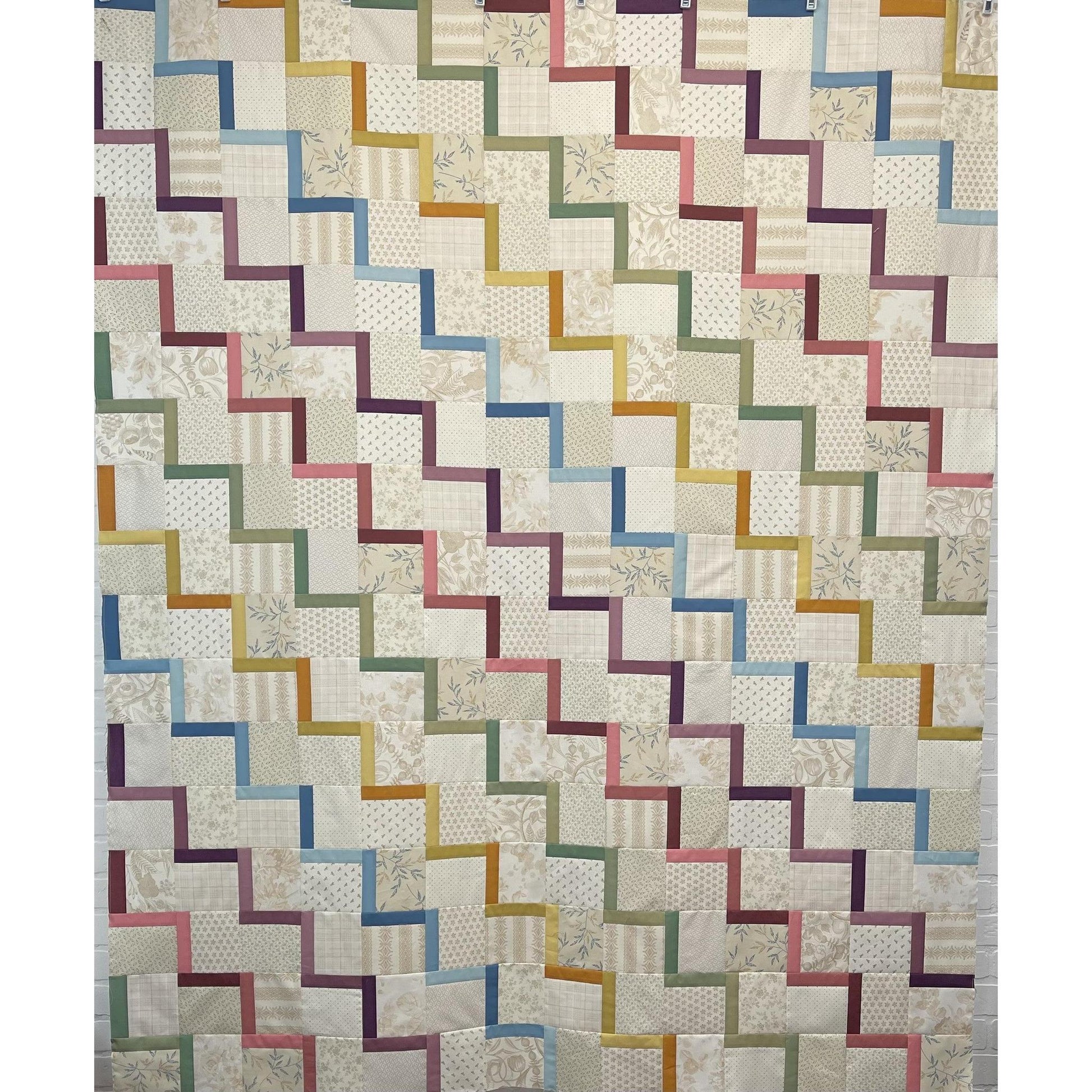 Kit: Seaweed in Seabreeze by Laundry Basket Quilts