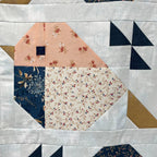 Kit: Sparrows in Sandalwood (65 1/2" x 71") Pattern Sold Separately