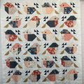 Kit: Sparrows in Sandalwood (65 1/2" x 71") Pattern Sold Separately