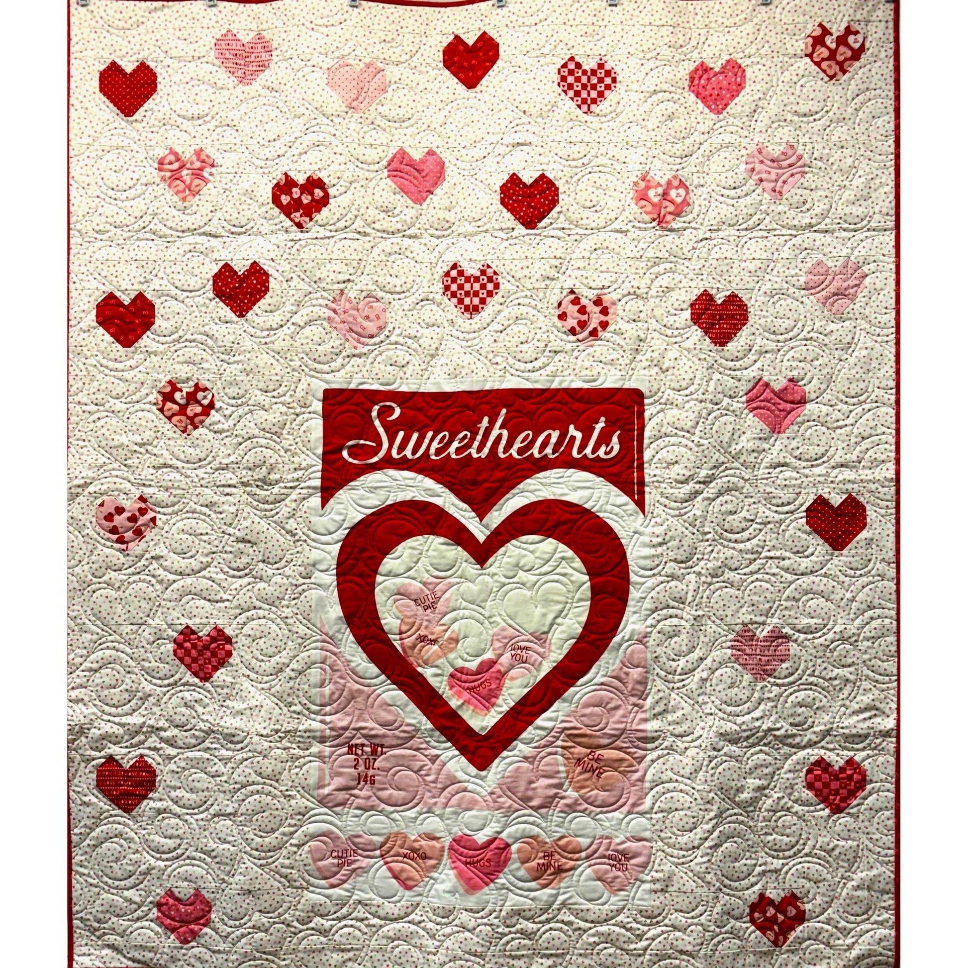 Kit: Sweethearts Panel Quilt (57 1/2" x 67 1/2")