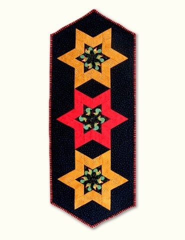 Pattern: Chicken and Stars Runner