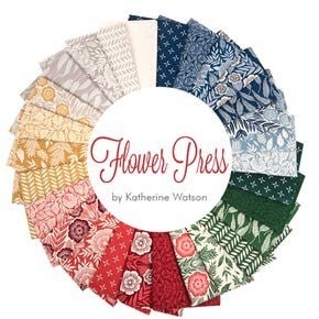 Moda Flower Press Jelly Roll