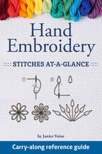Hand Embroidery Stitches at-a-glance Book
