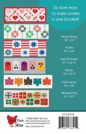 Pattern: Modern Holiday Table Runners Vol.2