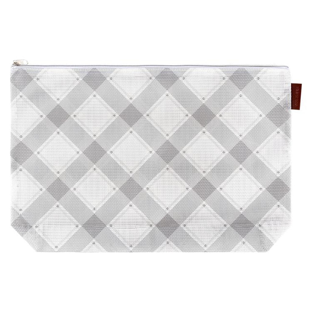 Mad for Plaid Project Bag by Its Sew Emma - 11" x 16"
