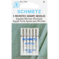 Schmetz Microtex Machine Needle 8/60