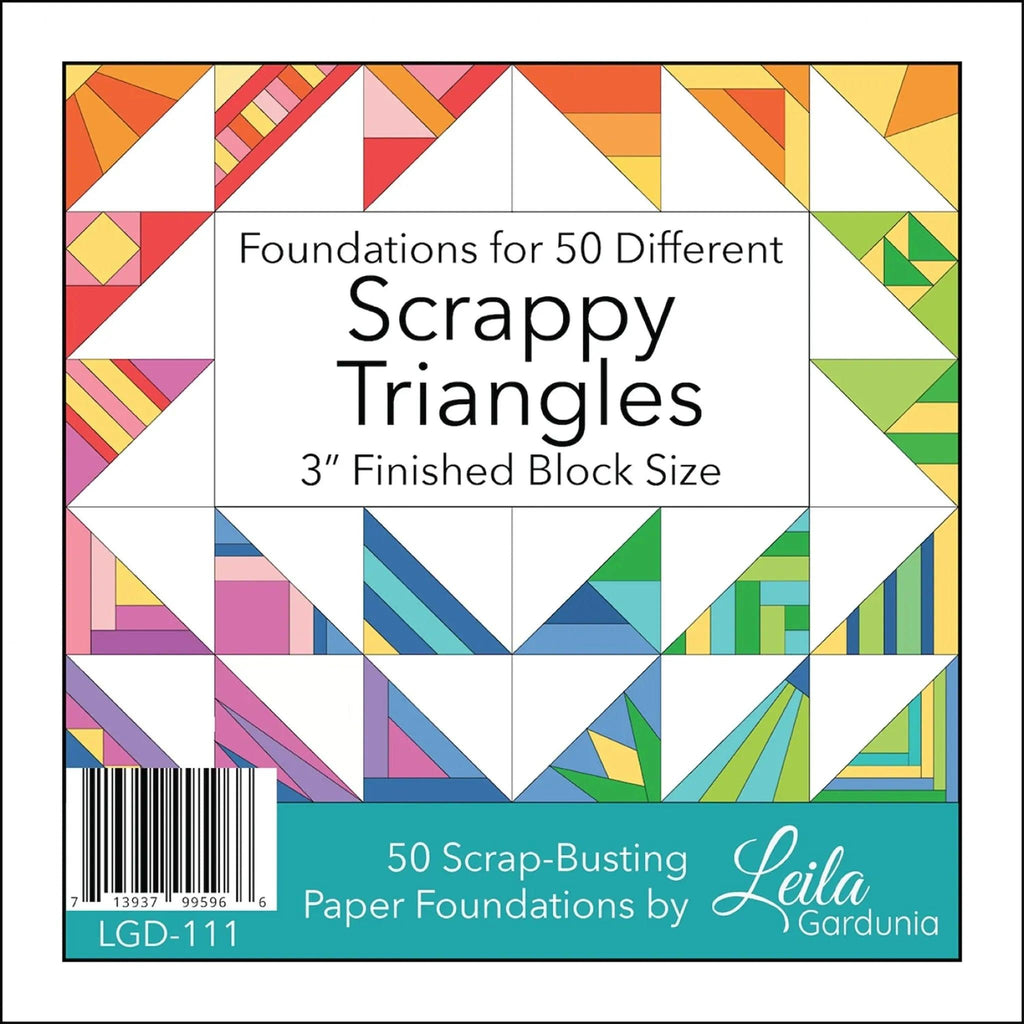 Scrappy Triangle Foundation Paper Piecing Pad - 3" Finished Size