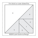 Scrappy Triangle Foundation Paper Piecing Pad - 3" Finished Size
