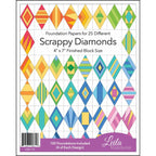 Scrappy Diamonds Foundation Paper Piecing Pad - 2" x 3.5" Finished Size