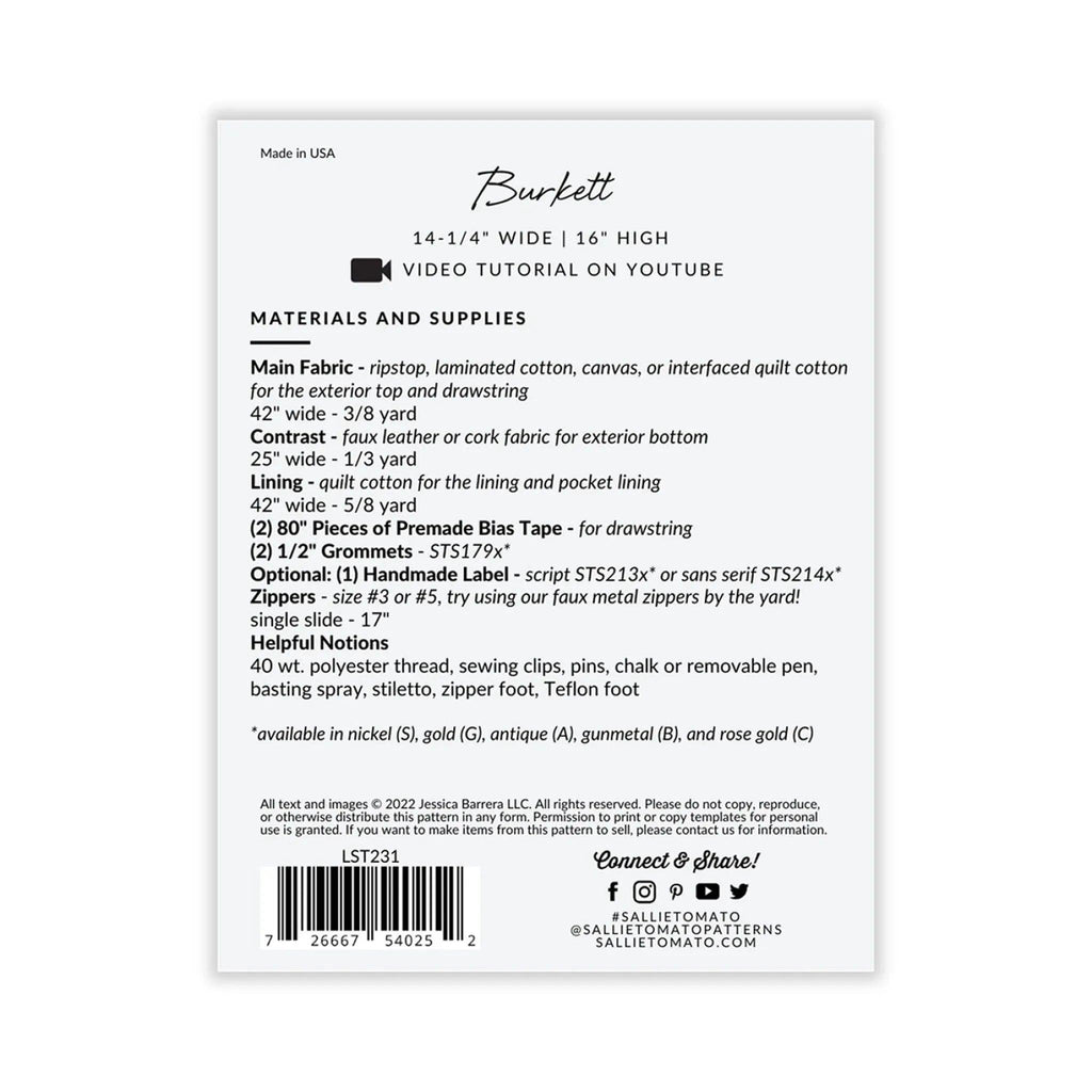 Pattern: Burkett