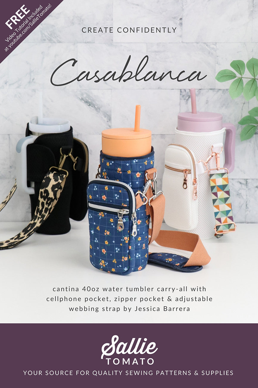 Casablanca Bag Pattern by Sallie Tomato