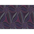 M&S Textiles - Ladies Dancing with Water Paints Purple